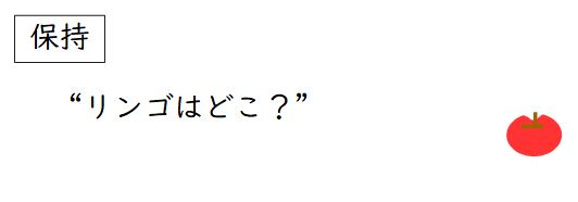 セガンの3段階名称練習　保持